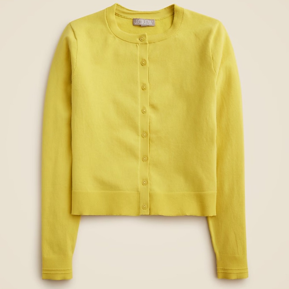 NWT J. Crew Women's Cotton Cardigan